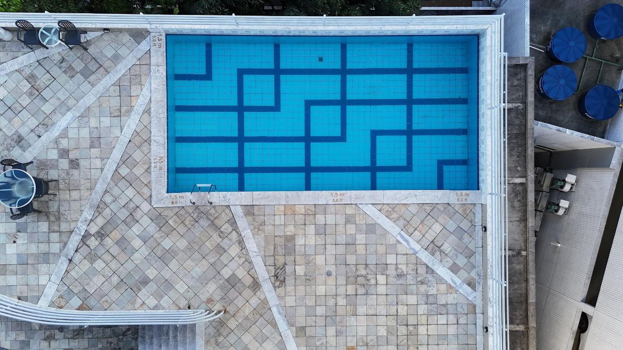 Flat No Condominio Metropolis - Ilha Do Leite Recife Esterno foto