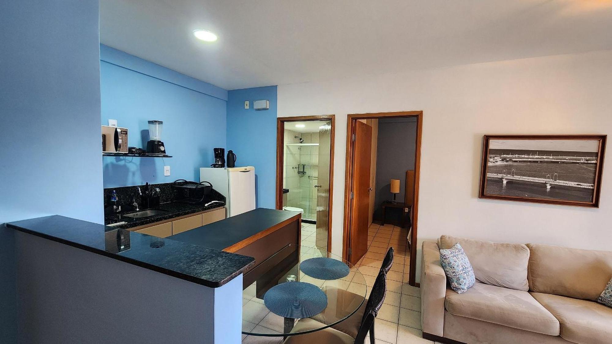 Flat No Condominio Metropolis - Ilha Do Leite Recife Esterno foto